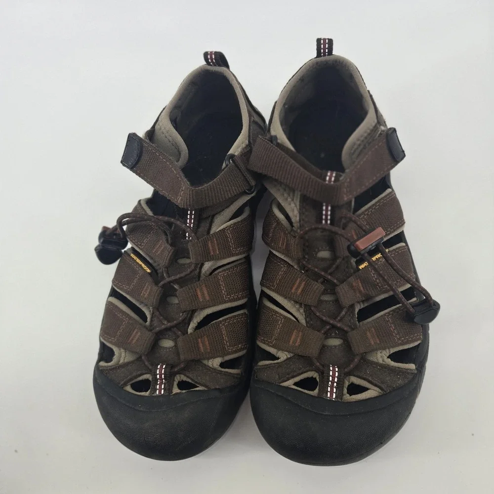 KEEN Newport H2 Youth Brown Waterproof Sport Sandals Kids Size US 6